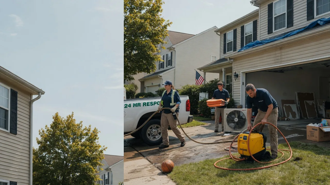 Emergency Water Damage Restoration in Vauxhall, NJ near me